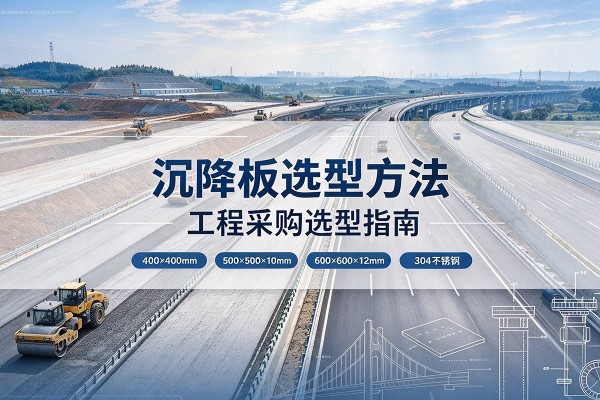 盐津沉降板选择方法